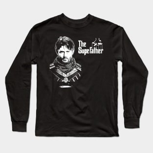 Soldier Boy Superhero Retro Vintage Mashup Parody Long Sleeve T-Shirt